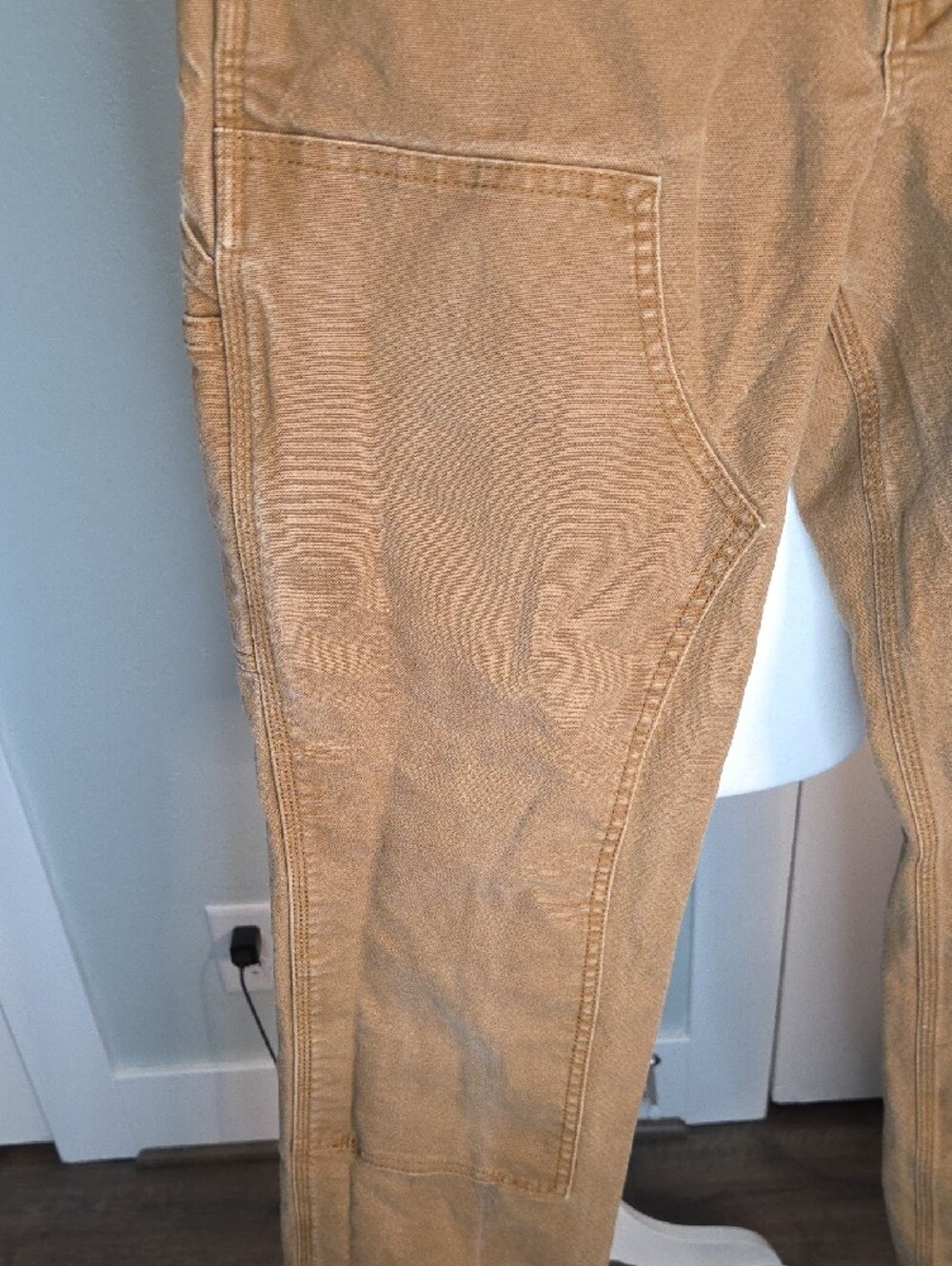 Carhartt Men’s Brown/Tan Cargo Work Pants - Picture 4 of 8